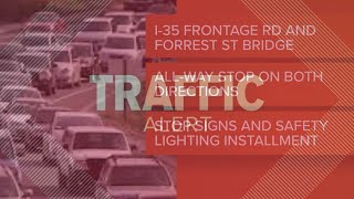 Traffic alert: Waco and Bell County road work, plan for delays