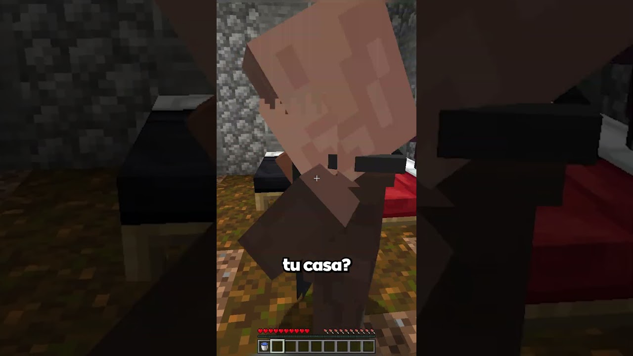 El Aldeano De La TNT En Minecraft!