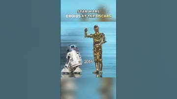 Nothing stays the same anyway 🥲 | Star Wars Droids at the Oscars - New and Old