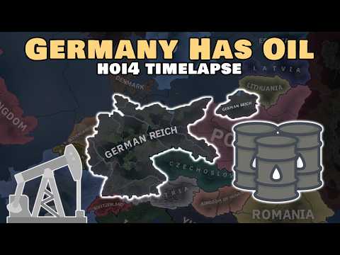 What If Germany Had OIL In WW2? | HOI4 Timelapse