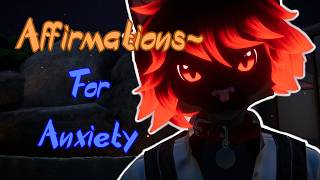 (ASMR) Affirmations For Anxiety | M4A