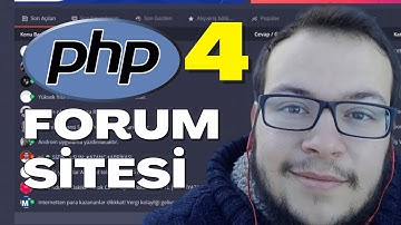 PHP İLE FORUM SİTESİ YAPMAK 4️⃣ (Yorum Yapma ve Profil Sistemi) 💜 PHP Dersleri