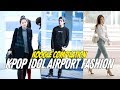 K-Pop idols looking FINE with their airport fashion | KPOP COMPILATION