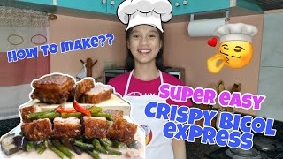 Crispy Bicol Express By Asis Twins