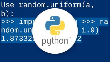 How to get a random number between a float range?