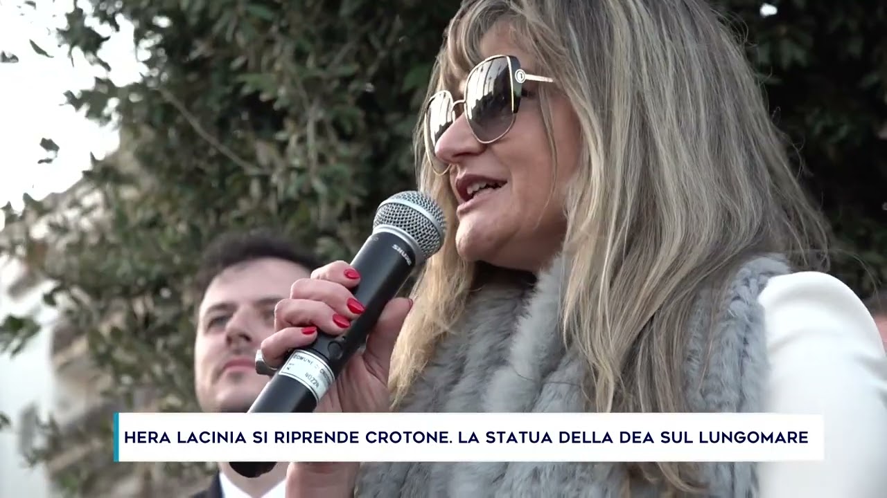 HERA LACINIA SI RIPRENDE CROTONE. LA STATUA DELLA DEA SUL LUNGOMARE