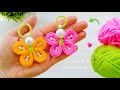 It&#39;s so Beautiful ❤️🧶 Superb Butterfly Making Idea with Wool - DIY Amazing Woolen Crafts