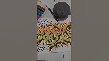 How To draw graffiti Letters Depth.