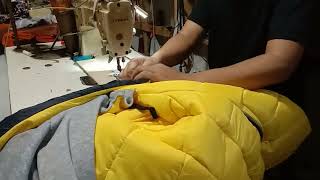 the process of producing a home made jacket is simple until it is finished #production #jackets