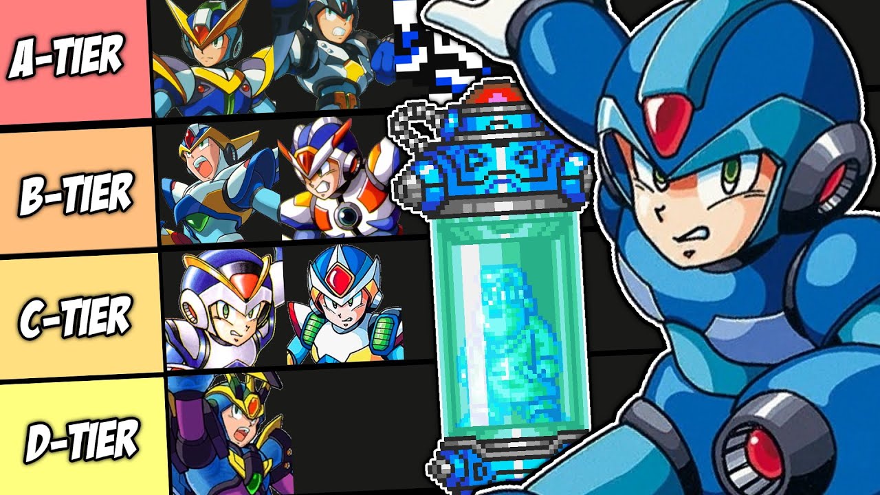 Ranking Mega Man X' S Armors From Worst To Best (Music) by Megaman X ...