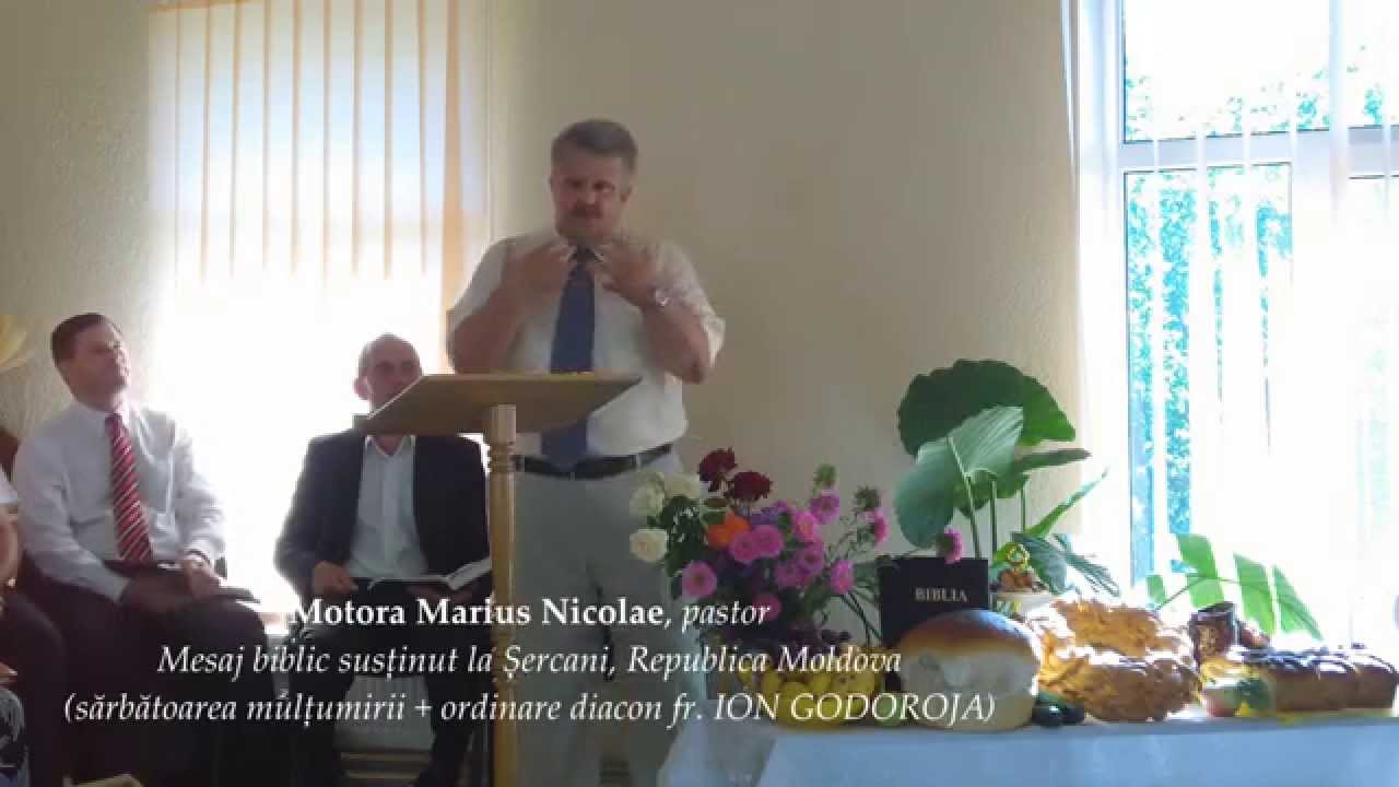 Mesaj biblic la Sercani, Moldova - pastor Marius Motora video editing software free