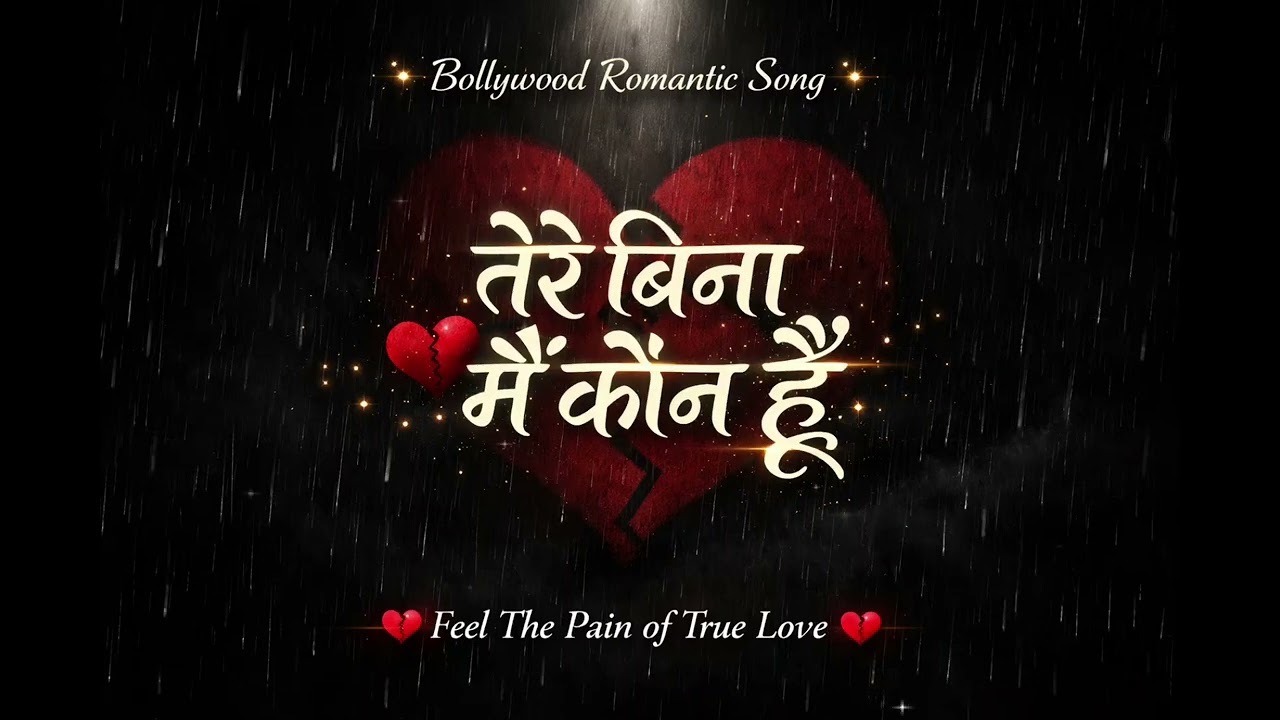 तेरे बिना मैं कौन हूं 💝💓💖 | दर्द भरा रोमांटिक गीत ❤️💖 #RomanticSong #HeartTouching #Music