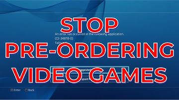STOP PRE-ORDERING VIDEO GAMES!!! #shorts