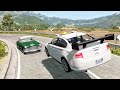 High Speed Traffic Crashes #55 - BeamNG Drive | CrashBoomPunk