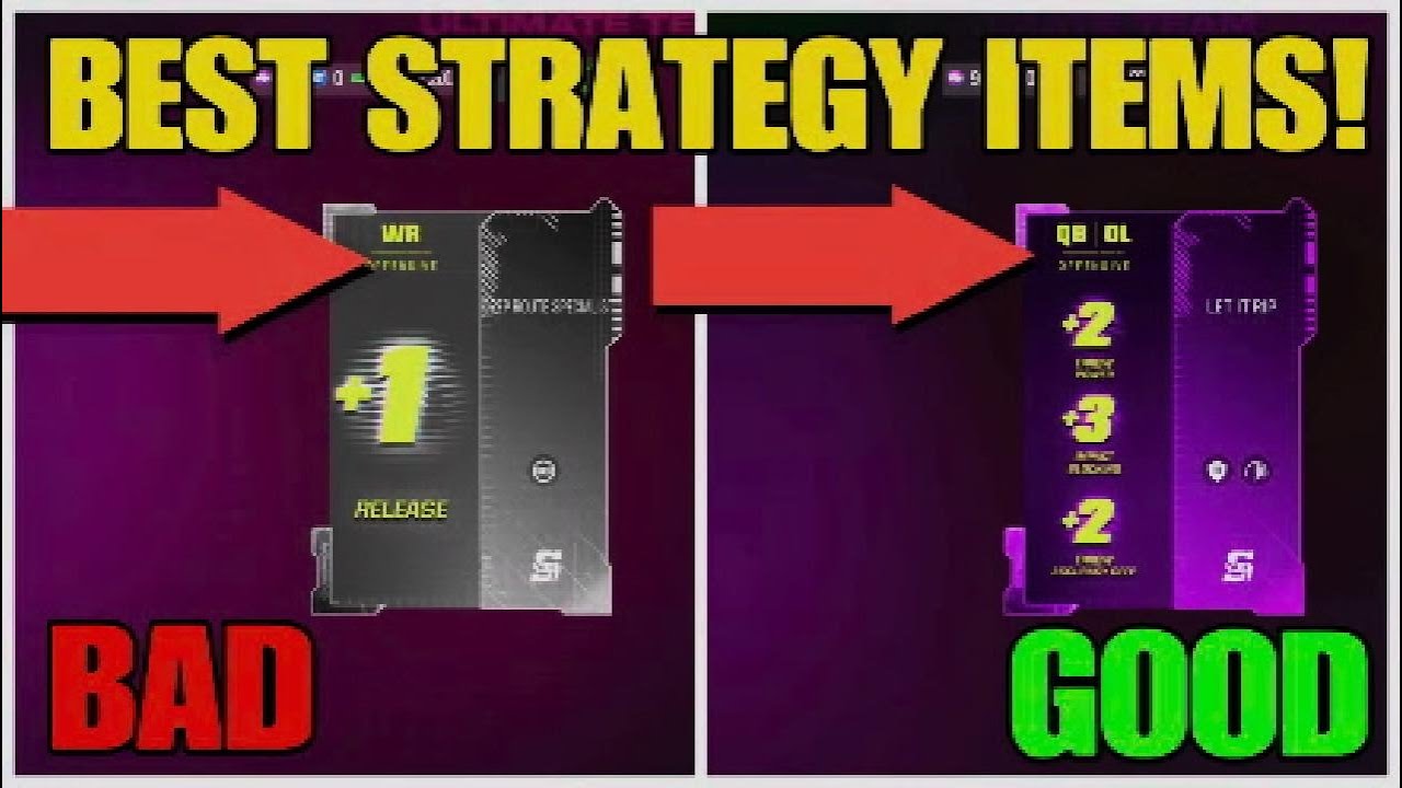 BEST STRATEGY CARDS IN MADDEN 23 YouTube