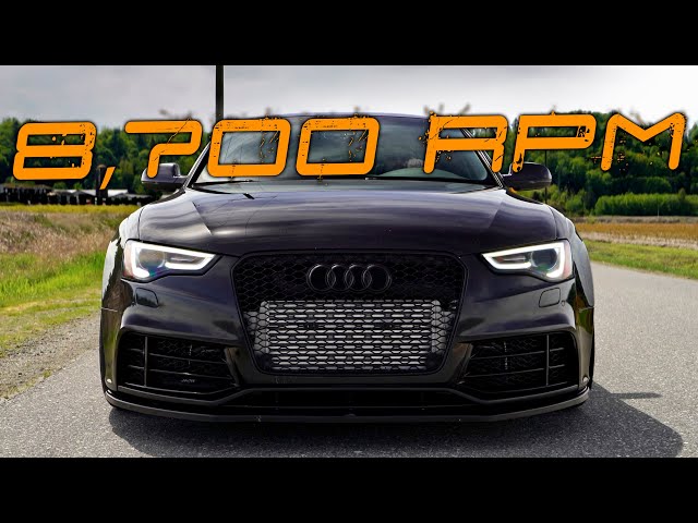 This SUPERCHARGED Audi RS5 V8 Might Embarrass Your M3 class=