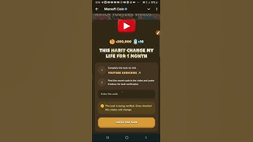 This Habit Change My Life For 1 Month |  MemeFi Code