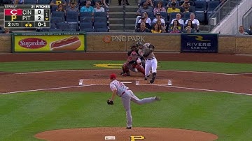 CIN@PIT: Cervelli grounds an RBI single up the middle