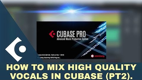 HOW TO MIX HIGH QUALITY VOCALS IN CUBASE (PT2).  # Cubase #mixing #mastering