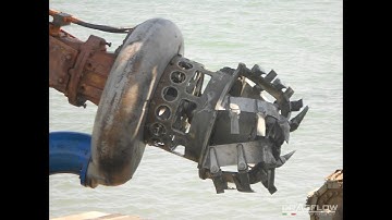 Bơm bùn cát thủy lực gắn cánh khuấy kiểu khoan Dragflow