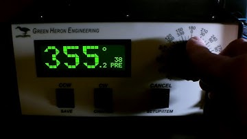 Green Heron Engineering RT 21 rotor controller .