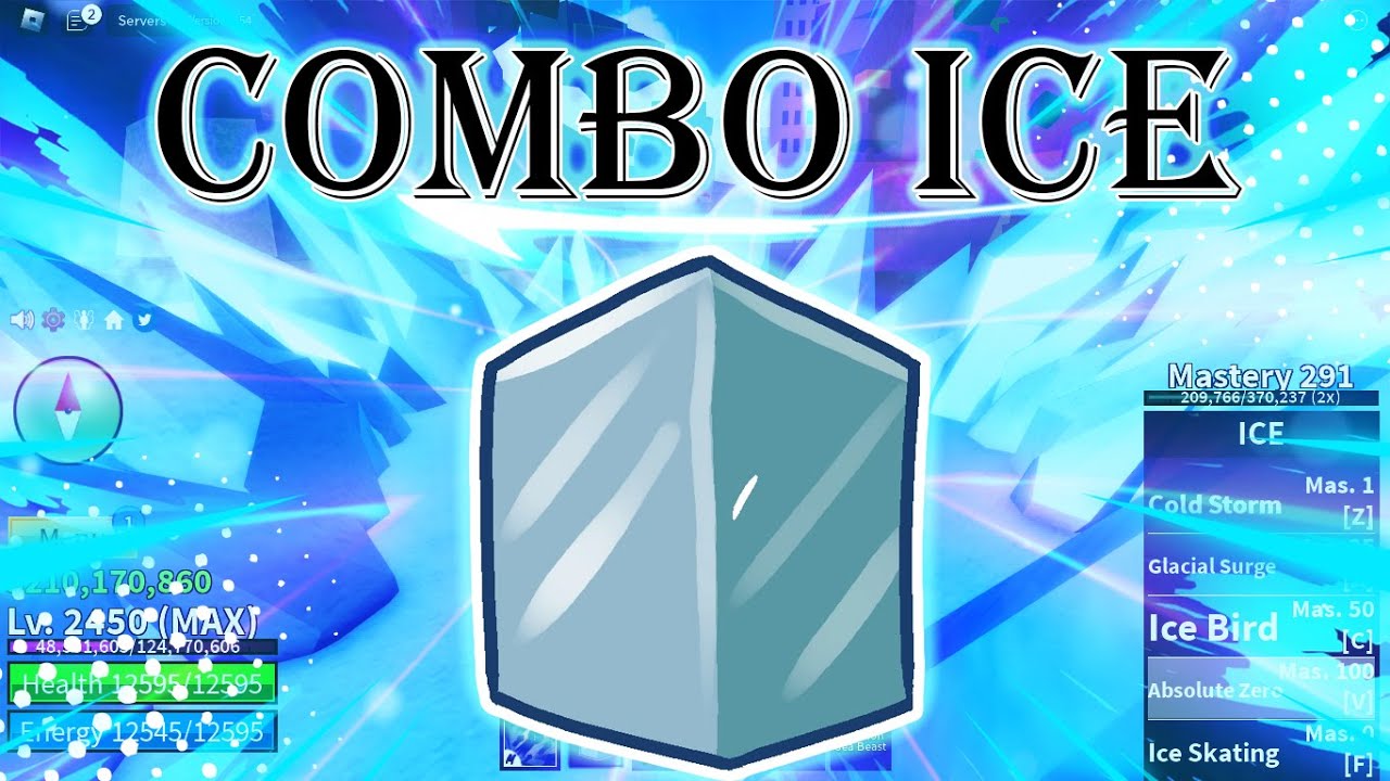 COMBO DE ICE INFINITO!!? #comboinfinito #combodeice #bloxfruits