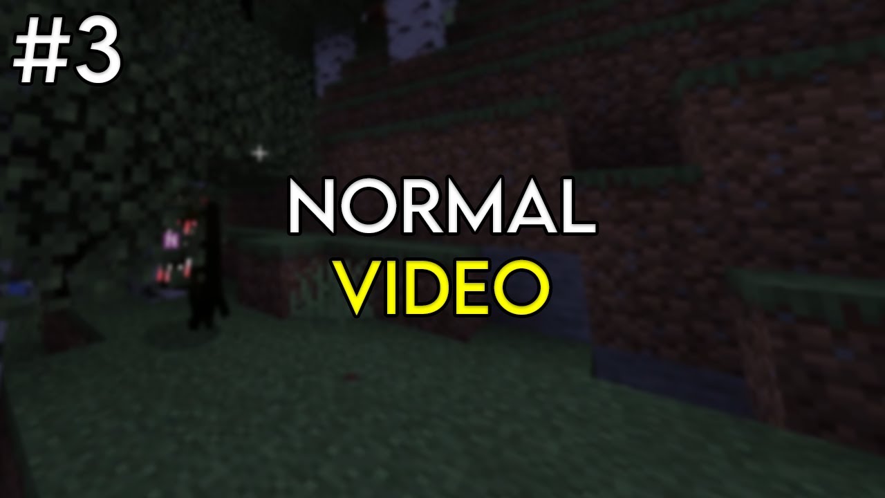 totally regular Minecraft video (pt. 3) - YouTube