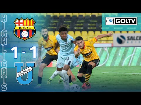 Barcelona SC U. Catolica Goals And Highlights