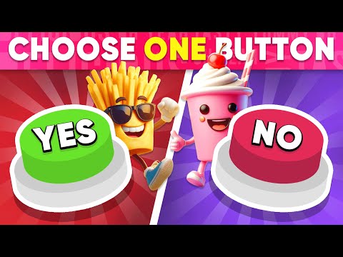 Choose One Button Food Edition Yes Or No Challenge Daily Quiz