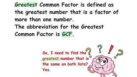 Part 1 GCF - Math Intervention