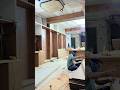 Night Shift Carpenter Work 💪 Shop Interior Furniture Making #shortvideo