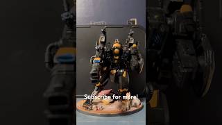 Introducing the Riptide! #citadelminiatures #miniaturepainting #warhammer40k #miniaturepainter