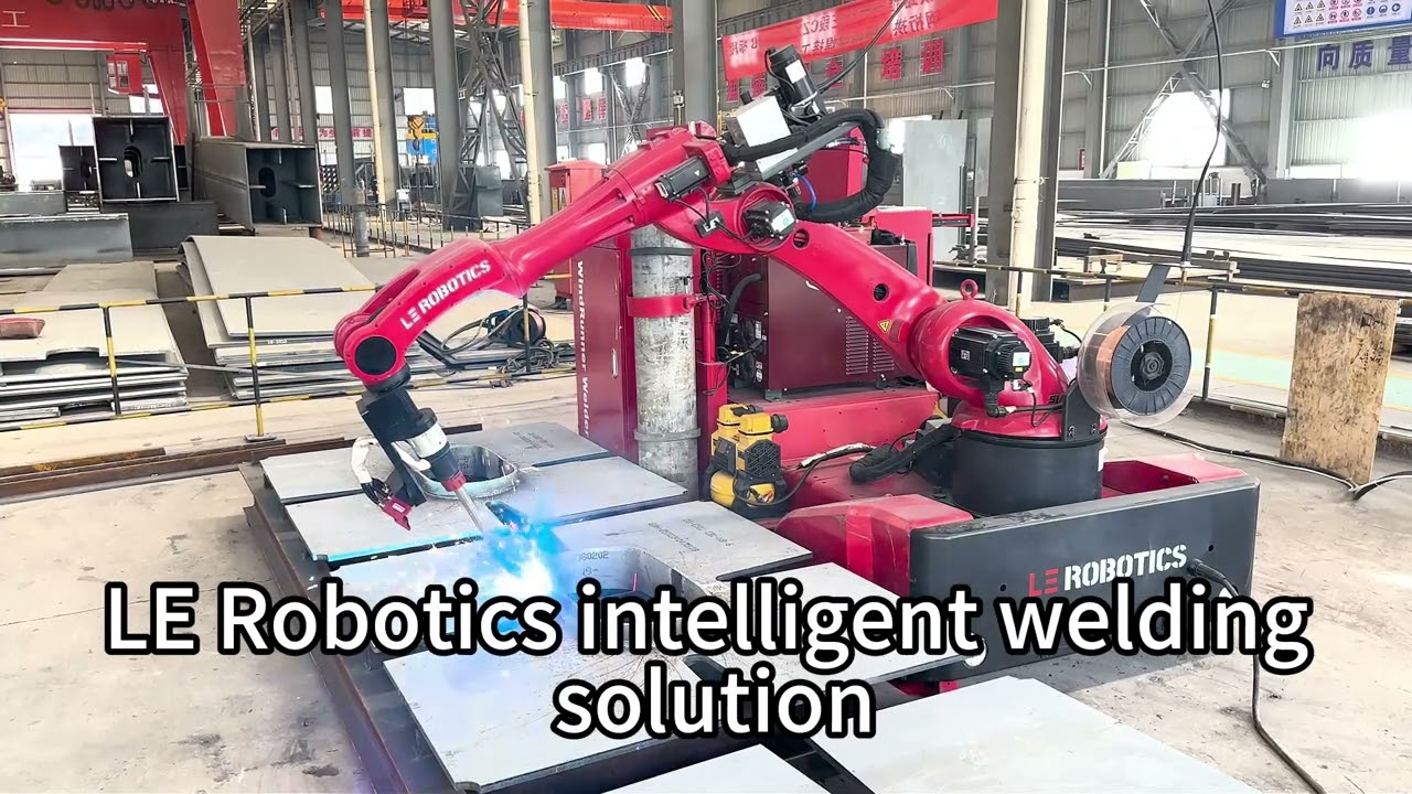 LE Robotics Live! Solution for Arc-shaped Fillet Weld Workpieces!