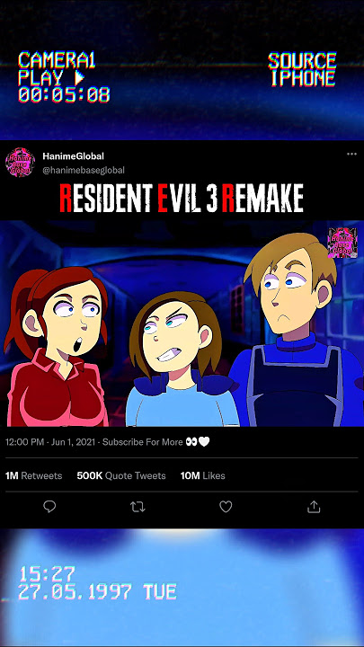 Resident Evil 3 Remake Animation 💀