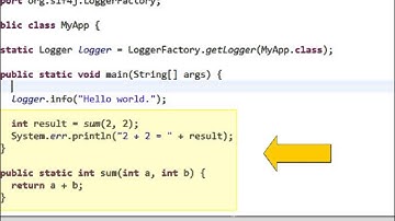 6 minute SLF4J tutorial for the beginner (2013-06)