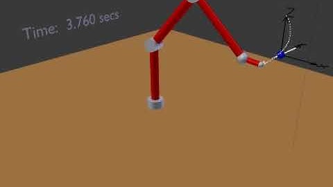 IK Solver 3D - IK method 7 OpenGL rendered with Blender 2.74