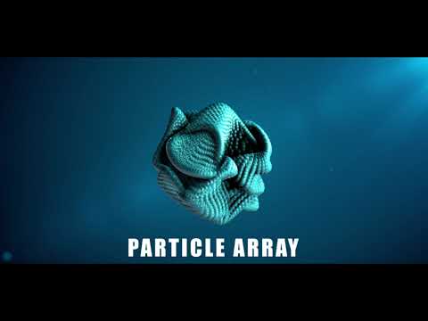 Particle array - 3d VFX/ CGI