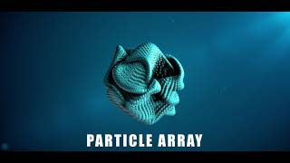 Particle array - 3d VFX/ CGI