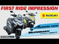 Suzuki burgman street 125 ex  suzuki avenis 125  first ride impression