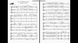 EL CONDOR PASA / Flute Trio