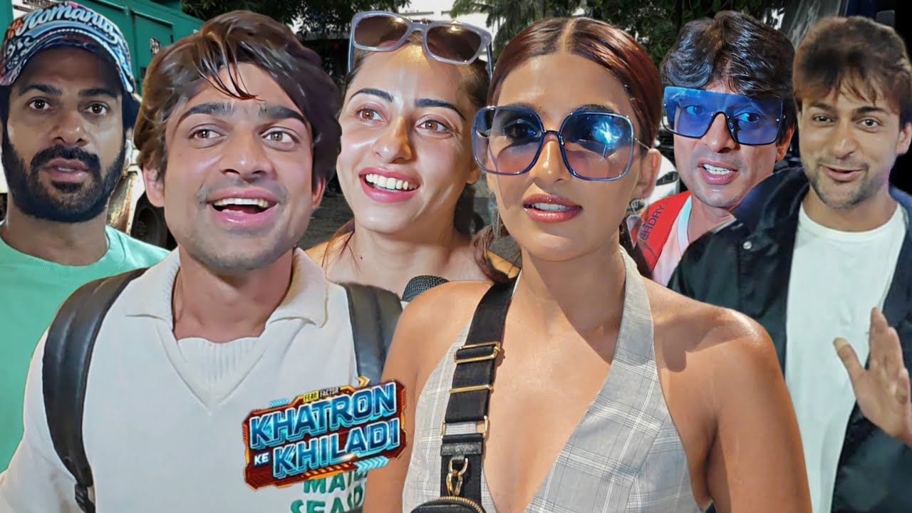UNCUT - Khatron Ke Khiladi Season 14 contestant Abhishek,Gashmeer, Nimrit Kaur Ahluwalia, Shalin