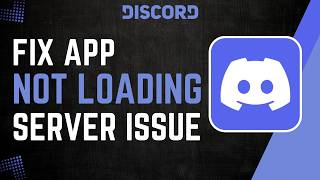 How To Fix Discord Not Loading Servers !