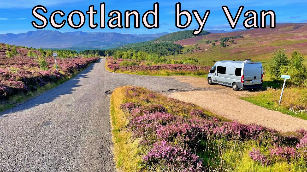 Exploring Beautiful Bonnie Scotland in our Self Built Camper Van - YouTube