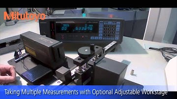 Mitutoyo taking multiple and single measurements with LSM