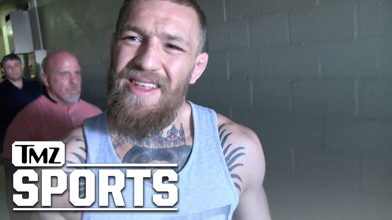 Conor McGregor Gets Feisty With TMZ Cameraman | TMZ Sports