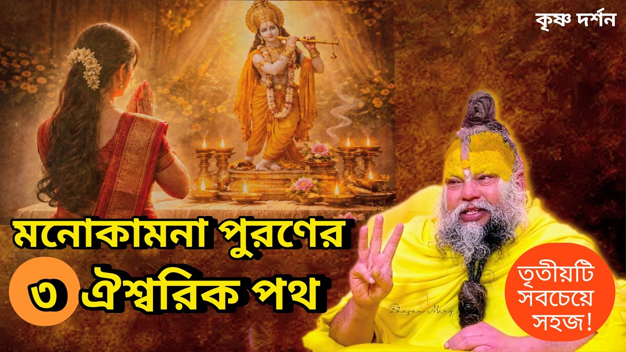 ঈশ্বর কি সত্যিই মনোবাসনা পূর্ণ করেন? মহারাজজি দেখালেন ৩টি ঐশ্বরিক পথ