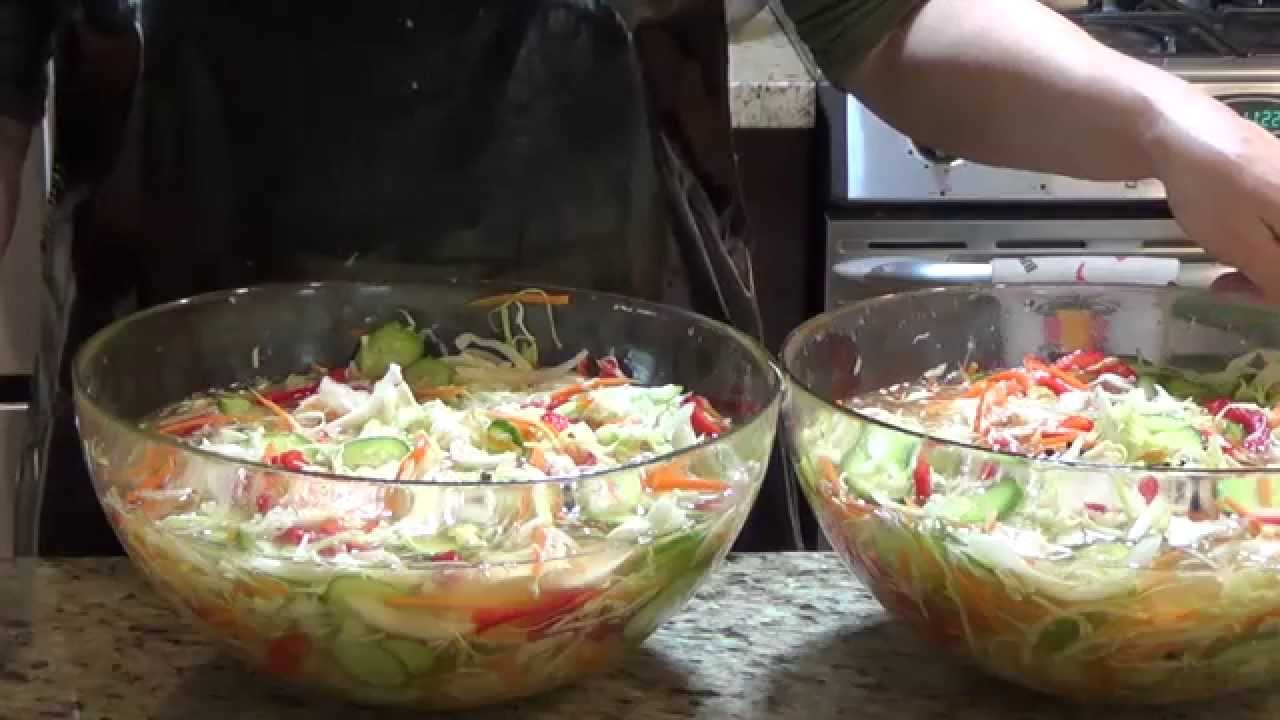 Csalamade Mixed Pickles Hungarian Style by Magdi