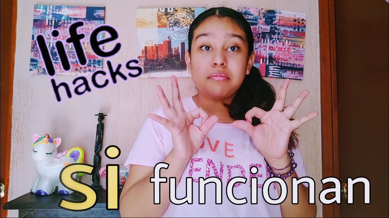 Probando life hacks de tik tok y youtube -Dara Salazar - YouTube