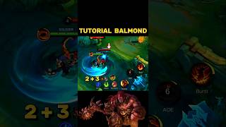 ✅Balmond Tutorial by THUNDER BLADE