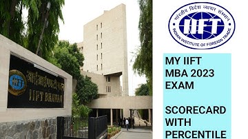 MY IIFT SCORECARD WITH PERCENTILE #mbaexams #mbacolleges #iift #iift2023 @namansethi07